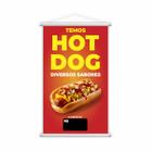 Banner Temos Hot Dog Diversos Sabores Lanche 80x50cm - PlimShop