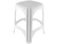 Banqueta Baixa Branca Tramontina Basic - Niterói