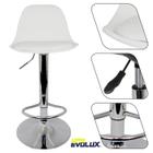 Banqueta Banco Eiffel Preta Design Moderno Conforto e Sofisticação para Ambientes Cozinha Churrasqueira Sala