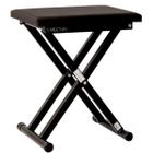 Banqueta Piano Vector Bq-100 Com Almofada Cor Preto