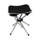 Banqueta Stool Dobrável Preto 290100-PR Nautika