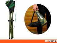 Banqueta Stool Dobrável Suporta Até 80Kg - Camuflado