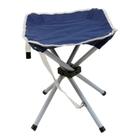 Banqueta Stool NTK para camping e pesca, azul