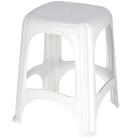 Banqueta Tramontina Niterói em Polipropileno Branco 45 cm 92411010