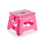 Banquinho Dobrável Para Crinaças Multiuso Até 80kg Rosa Multikids