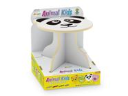 Banquinho infantil junges panda animalkids madeira mdf