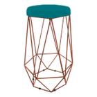 Baqueta Paris Alta Hexagonal Base Bronze