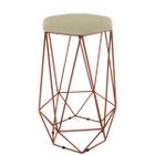 Baqueta Paris Alta Hexagonal Base Bronze