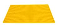 Bar Mat 45 X 30 Amarelo Porta Copos Escorredor