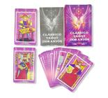 Baralho tarot classico tarot dos anjos 7 x 1.5 x 11 cm rosa