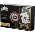 Baralho texas holdem com card guard de metal copag