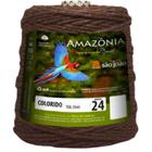 Barbante Amazonia 4/24 1Kg Spesso Marrom 15 São João - São João Textil