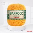 Barbante Barroco MaxColor Ouro 1449 nº 4 200g