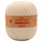 Barbante Barroco Natural Brilho Circulo 4/4 Rolo com 1150 Metros