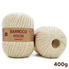 Barbante Barroco Natural Cru 400g Círculo - Fio Nº4,6,8 e 10