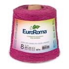 Barbante Colorido nº8 c/ 600g EuroRoma - Pink