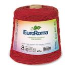 Barbante Colorido nº8 c/ 600g EuroRoma - Vermelho - Eurofios