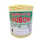 Barbante Dubom Amarelo Bebê - 1 Kg Fio 6 - Barbantes Dubom