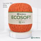 Barbante Ecosoft EuroRoma Nº 6 452mts cor Laranja 750