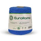 Barbante euroroma colorido 08 fios cor 1175 royal unidade
