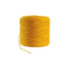 Barbante Ou Linha Para Crochê Colorido Nº 8 - Amarelo Escuro - Redes de Dormir