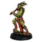 Bárbaro Meio-orc - Morkull - Miniatura pintada - RPG