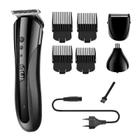 Barbeador Elétrico 3 In 1 KemeiCorta Cabelo Barba