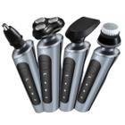 Barbeador Elétrico Impermeável Shave 9D Ror 4X1 - Silver