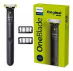 Barbeador Elétrico Philips Oneblade QP1424/10 One Blade Aparador de Pelos Original