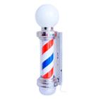 Barber Pole Gira e Acende Megan Com Globo 75cm 110v