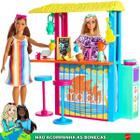 Barbie 18 Acessórios para Boneca Barraca de Praia The Ocean Mattel GYG23