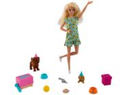 Boneca Barbie para Maquiar e Pentear Que Fala 12 Frases + Acessórios em  Promoção na Americanas