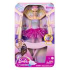 Barbie Bailarina Luzes Brilhantes Rosa - Mattel HLC25