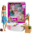 Barbie Banho de Confete com Boneca Mattel HKT92