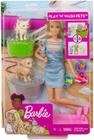 Barbie Banho dos Cachorrinhos - Mattel FXH11