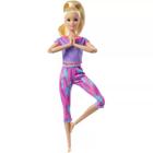 Barbie Boneca Feita Para Mexer Made To Move Loira Mattel