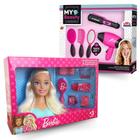Barbie Busto Boneca P/ Pentear + My Beauty Hair Collection - Pupee Brinquedos