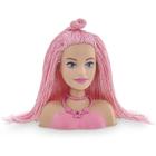 Barbie Busto Mini Styling Head Special Hair Rosa 1218 - Pupee