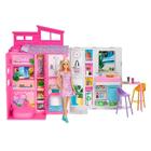 Barbie Casa Estate Glam Dobravel Com Boneca Mattel