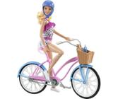 Barbie Ciclista com Bicicleta - Mattel HBY28