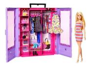 Barbie Closet Armario Luxo C/ Boneca Original Mattel