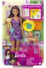 Barbie Conjunto Adota Cachorrinhos Morena - Mattel Hkd86