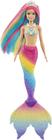 Barbie Dreamtopia Sereia Arco-íris Mágica - Mattel Gtf89