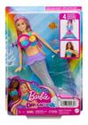 Barbie dreamtopia sereia com luzes cintilantes - mattel hdj36