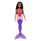 Boneca Barbie Sereia Mermaid Power Malibu Roxo - Mattel - Casa Joka