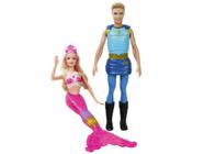 Barbie e A Sereia das Pérolas - Casal - com Acessórios - Mattel