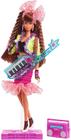Barbie Edição Anos 80 Noite das Bonecas (Morena 11,5 pol.) Look Festa Neon -Presente Colecionadores