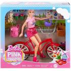 Barbie Estate Conjunto Bicicleta com Boneca e Cachorro Mattel HWJ00