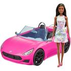 Barbie Estate Conversível Pink c/Boneca Morena - Mattel