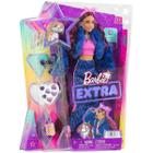 Barbie EXTRA com Acessorios Leopardo Azul Mattel GRN27